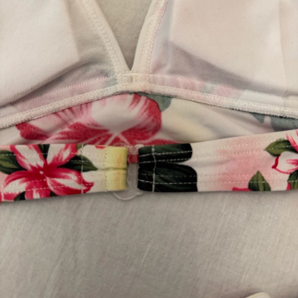 MARINA Floral Bikini Set - Pink and Green Size S, M, L and XL - Picture 7 of 7